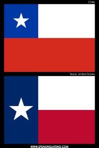 Hispanic Flags With Similar Flags from Around the World