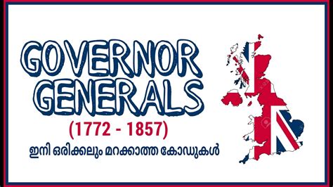 Governor Generals of India 1772-1857 - Codes || Indian History - YouTube