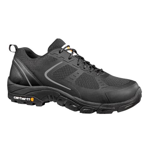 Carhartt Men's Lightweight Slip Resistant Athletic Shoes - Steel Toe - Black Size 13(W)-CMO3251 ...