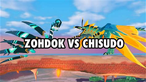 CHISUDO vs ZOHDOK ( water snake🐍) In Creatures of Sonaria [ROBLOX ...