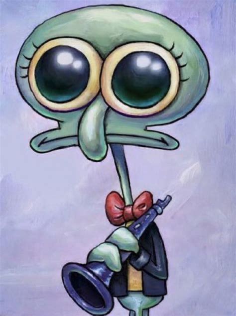 Squidward Playing Clarinet