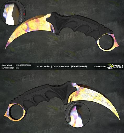 [H] Karambit Case hardened #896 0.164 Fv [W] 250 keys, 20 arcanas : r/GlobalOffensiveTrade