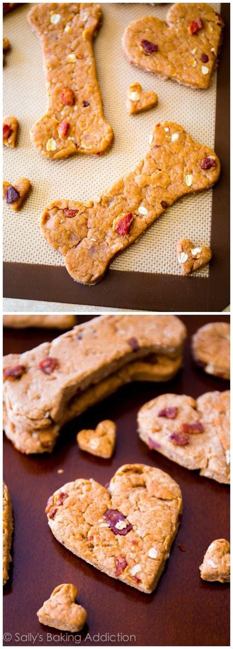 Homemade Peanut Butter Bacon Dog Treats - Sallys Baking Addiction