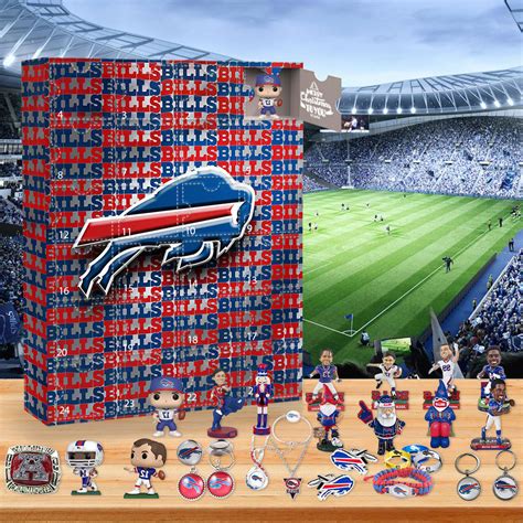 Buffalo Bills Advent Calendar -- The One With 24 Little Doors