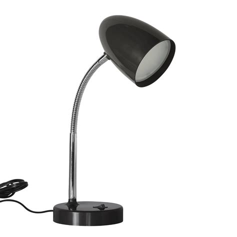 LED Desk Table Nightstand Reading Lamp Adjustable Gooseneck Student Dorm Light | eBay