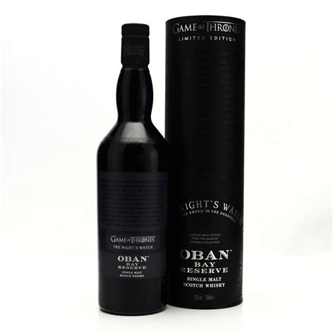 Oban Bay Reserve Game of Thrones / The Night's Watch | Whisky Auctioneer