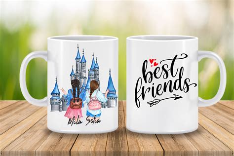 Best Friend Gift Mugs Custom Friend Gift Mugs Best Friends | Etsy