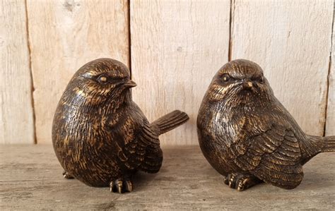 Bronze Birds Bronze Animals Bronze Home Ornaments Spring - Etsy