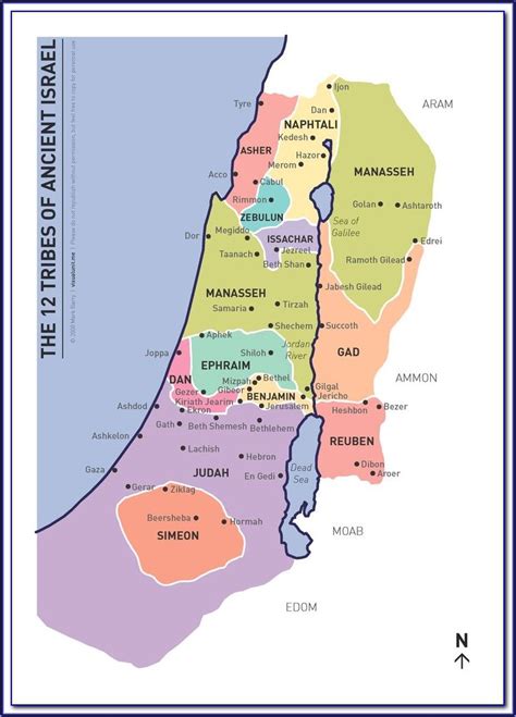 Printable Maps Of Ancient Israel - map : Resume Examples #e79QgaxkVk