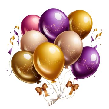 Birthday Balloons PNG Transparent Images Free Download | Vector Files ...