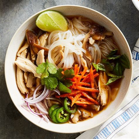 Chicken Pho Recipe - EatingWell