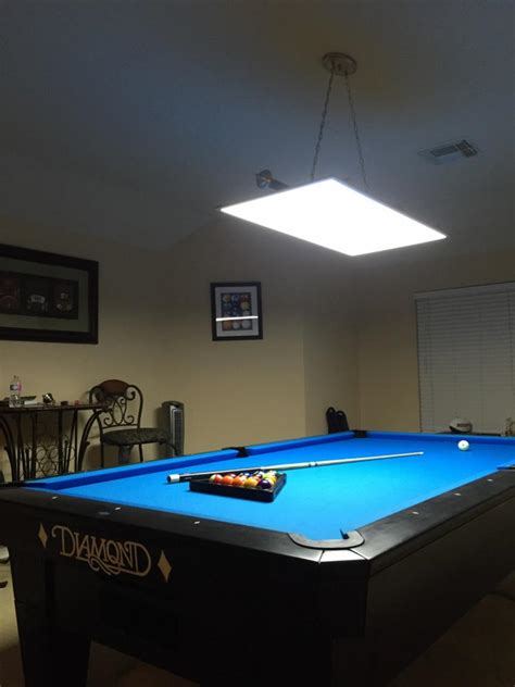 LED Panel Lights for 7,8, 9,10 ft. Pool and Billiard Tables