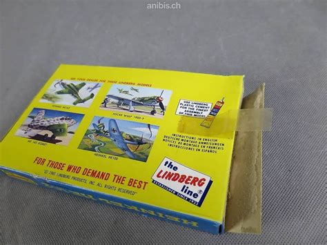 1965 Lindberg 1/72 Scale Heinkel HE 162 Model Kit | Kaufen auf Ricardo