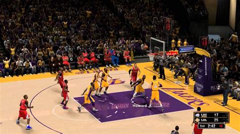 Clippers Vs. Lakers -- Nba 2K13 Gameplay -- - YouTube