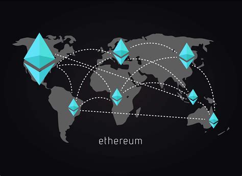 Ethereum Network Background 203074 Vector Art at Vecteezy