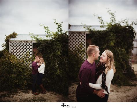 Barthel Fruit Farm Mequon Engagement Photos - FORTE