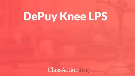 DePuy Knee Lawsuits | FDA DePuy Knee Recall | ClassAction.org