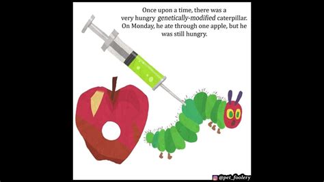 The Very Hungry Genetically-Modified Caterpillar | Pet Foolery Comic Dub - YouTube