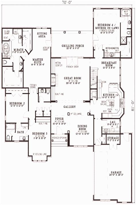 3 Bedroom House Plan With Mother In Law Suite Did you know 3 Bedroom House Plan With Mother In ...