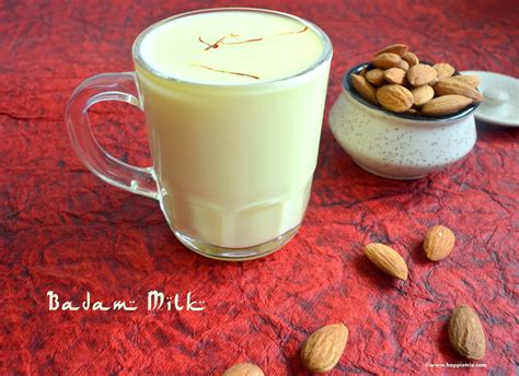 Easy Badam Milk /Almond Milk(Single Serving) ~ Cook with Sharmila