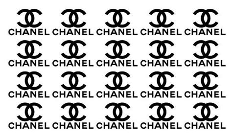 coco chanel logo stickers - Sunday Galvez