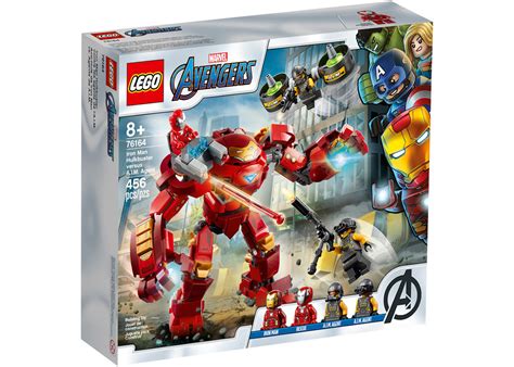 LEGO Marvel Avengers Iron Man Hulkbuster Versus A.I.M. Agent Set 76164 - FW19 - US