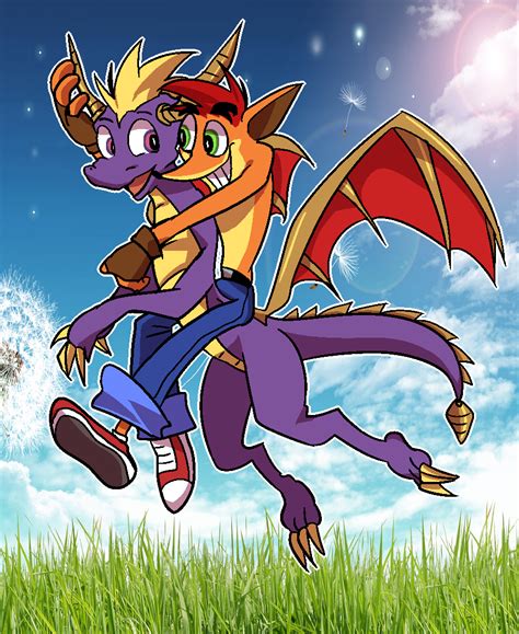 crash and spyro by EZstrongs on DeviantArt