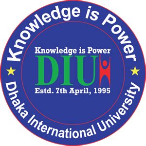 DIU University Logo PNG Vector (AI) Free Download