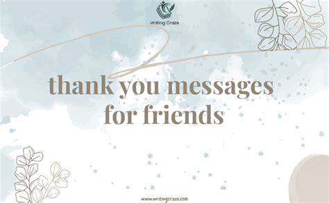 75+ Best Thank You Messages for Friends