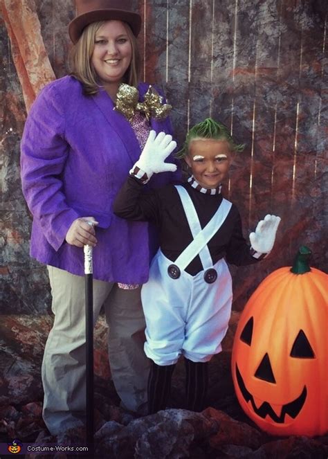 Willy Wonka and Oompa Loompa Costume | Creative DIY Costumes