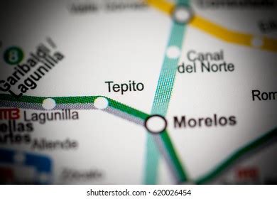 Tepito Station Mexico City Metro Map Stock Photo 620026454 | Shutterstock