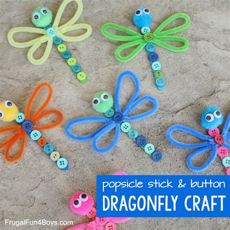 Adorable Dragonfly Craft - Frugal Fun For Boys and Girls