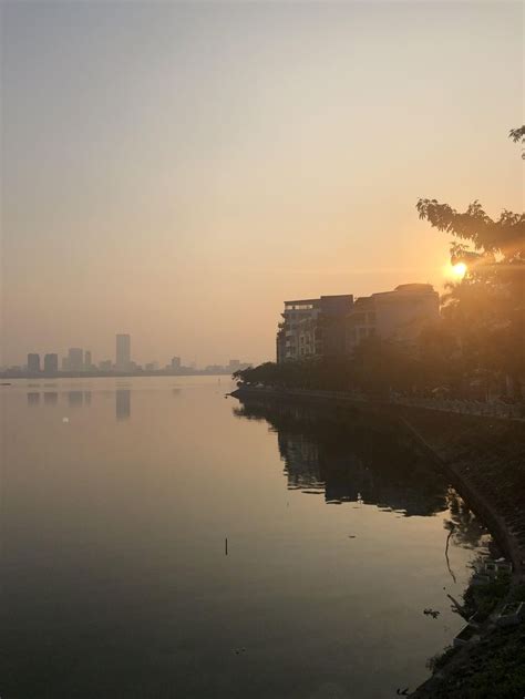 Sunset over Hồ Tây in Hanoi Vietnam | Wilderness backpacking, Hanoi vietnam, Backpacking