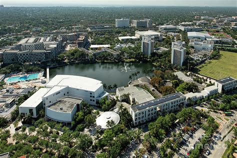 University of Miami Campus Aerial Photograph by David Oppenheimer - Pixels