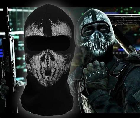 Call of Duty COD Ghost Face Mask Tactical Winter Hat Beanie