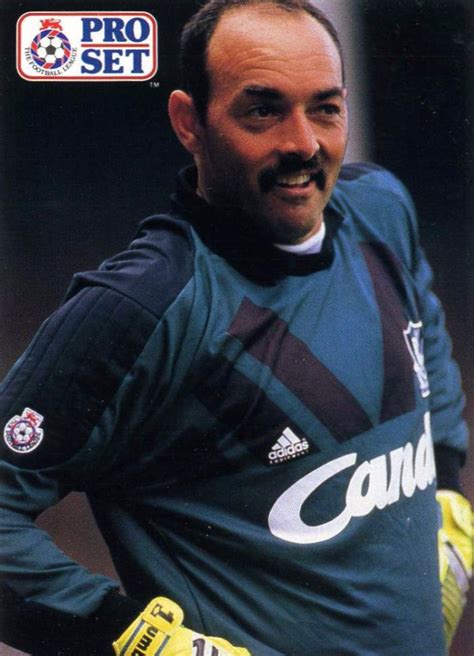 Liverpool goalkeeper Bruce Grobbelaar in 1990.