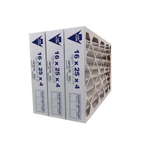 Buy 16x25x4 Furnace Filters MERV 8 - Case of 3 - United Filter