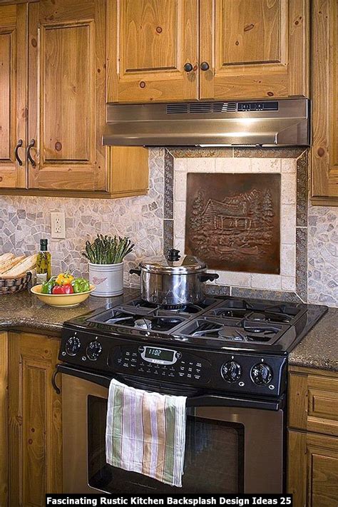 Fascinating Rustic Kitchen Backsplash Design Ideas - PIMPHOMEE