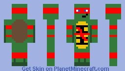 Raphael (TMNT) Minecraft Skin