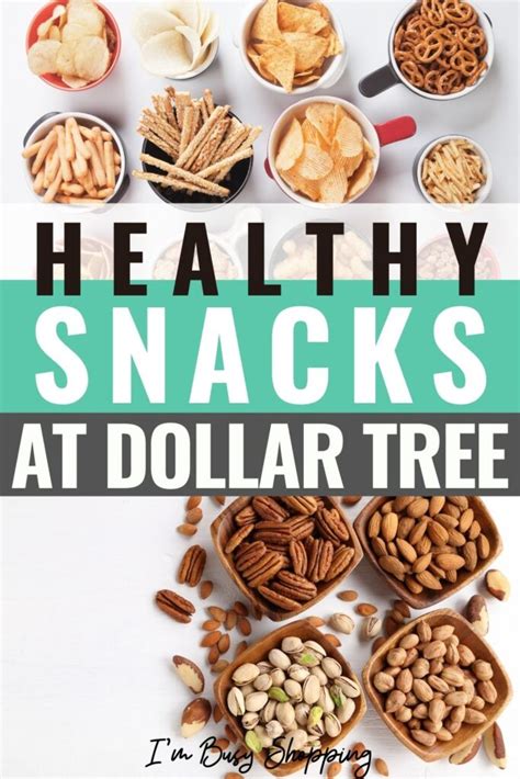 Healthy Dollar Tree Snacks