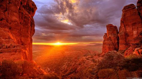 Beautiful Arizona Sunset wallpaper | 1920x1080 | #26789 | Arizona ...