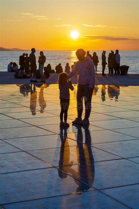 Sun Salutation. The `Sun Salute` in Zadar, Croatia is a masterpiece of ...