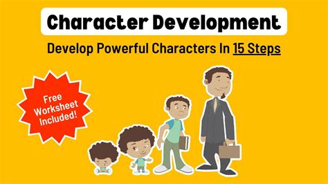 Character Development: Develop Powerful Characters in 15 Steps ⭐ - YouTube