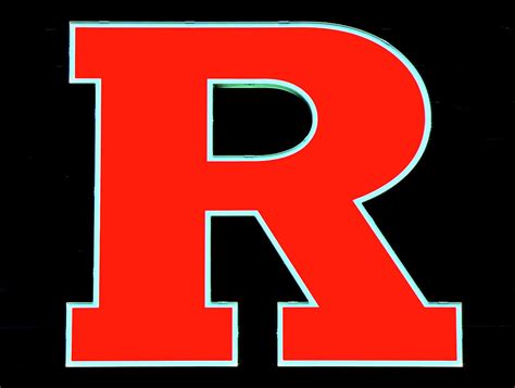 Rutgers Block R # 4 Photograph by Allen Beatty - Pixels