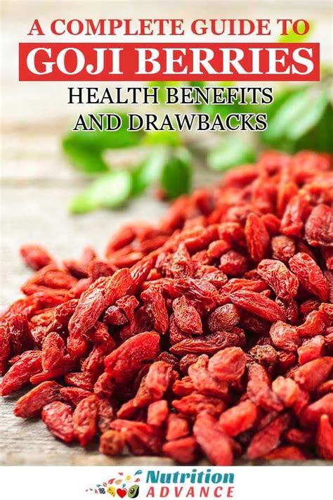 Goji Berries 101: Nutrition Facts, Health Benefits & Concerns | Goji berries benefits, Goji ...