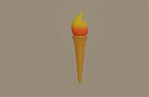 Torch 3D model - TurboSquid 1757125