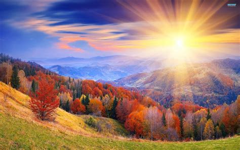 Beautiful Fall Sunrise Wallpapers - 4k, HD Beautiful Fall Sunrise ...