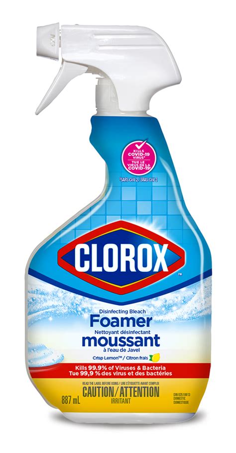 Clorox® Disinfecting Bleach Foamer Spray | Clorox Canada