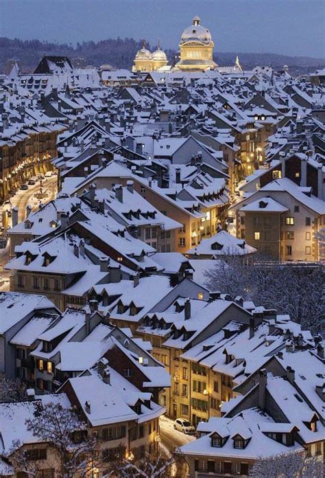 Winter in Bern, Switzerland : r/BeAmazed