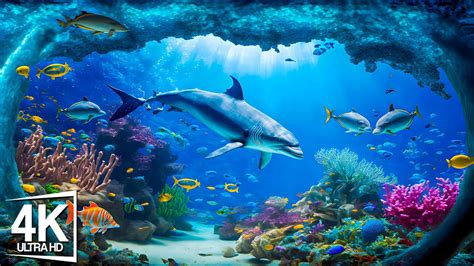 The Ocean 4K - Sea Animals for Relaxation, Beautiful Coral Reef Fish in Aquarium 4K #2 - YouTube